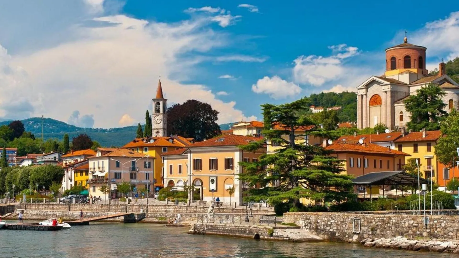 Villa With Enchanting Garden Overlooking The Lake Luino Italy